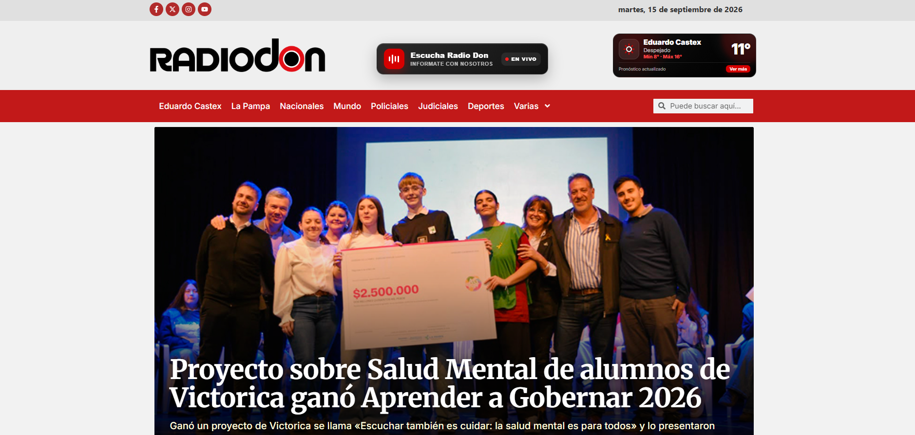 Captura de Radio Don